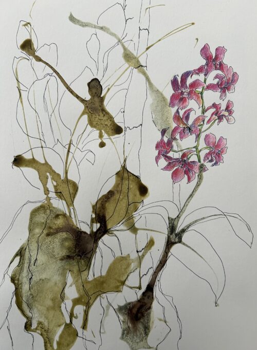 Botanischer Garten Skizze 7